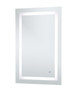 Elegant Decor MRE12436 Helios 24in x 36in Hardwired LED mirror with touch sensor and color changing temperature 3000K/4200K/6400K