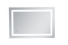 Elegant Decor MRE12436 Helios 24in x 36in Hardwired LED mirror with touch sensor and color changing temperature 3000K/4200K/6400K