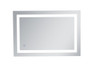 Elegant Decor MRE12436 Helios 24in x 36in Hardwired LED mirror with touch sensor and color changing temperature 3000K/4200K/6400K