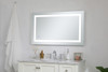 Elegant Decor MRE12440 Helios 24in x 40in Hardwired LED mirror with touch sensor and color changing temperature 3000K/4200K/6400K