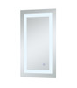 Elegant Decor MRE11830 Helios 18in x 30in Hardwired LED mirror with touch sensor and color changing temperature 3000K/4200K/6400K