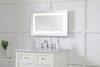 Elegant Decor MRE11830 Helios 18in x 30in Hardwired LED mirror with touch sensor and color changing temperature 3000K/4200K/6400K