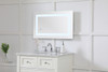 Elegant Decor MRE11830 Helios 18in x 30in Hardwired LED mirror with touch sensor and color changing temperature 3000K/4200K/6400K