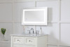 Elegant Decor MRE11830 Helios 18in x 30in Hardwired LED mirror with touch sensor and color changing temperature 3000K/4200K/6400K
