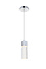 Elegant Lighting 5300D4C Novastella 1 light Chrome LED Pendant