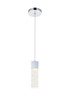 Elegant Lighting 5300D4C Novastella 1 light Chrome LED Pendant