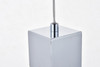 Elegant Lighting 5300D4C Novastella 1 light Chrome LED Pendant