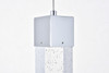 Elegant Lighting 5300D4C Novastella 1 light Chrome LED Pendant