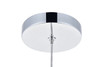 Elegant Lighting 5300D4C Novastella 1 light Chrome LED Pendant