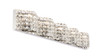 Living District LD7019C Ollie 5 light Chrome and Clear Crystals wall sconce