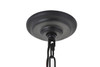 Living District LD5055D16MB Wallace 4 light Matte Black Pendant