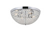 Living District LD5012F18C Taye 4 light Chrome Flush Mount