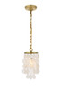 Living District LD5050D6BR Selene 1 light Brass Pendant