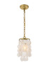 Living District LD5050D6BR Selene 1 light Brass Pendant