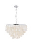 Living District LD5050D24C Selene 6 light Chrome Pendant