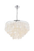 Living District LD5050D24C Selene 6 light Chrome Pendant