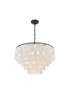 Living District LD5050D24BK Selene 6 light Black Pendant