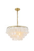 Living District LD5050D20BR Selene 4 light Brass Pendant