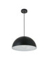 Living District LD4025D16BK Forte 1 light black Pendant