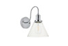 Living District LD4017W7C Histoire 1 light chrome Wall Sconce