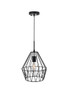 Living District LD4008D11BK Candor 1 light black Pendant