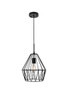 Living District LD4008D11BK Candor 1 light black Pendant