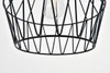 Living District LD4008D11BK Candor 1 light black Pendant