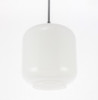 Living District LD2273C Collier 1 light Chrome and Frosted white glass pendant