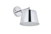 Living District LD4058W8C Nota 1 light chrome Wall Sconce