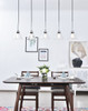 Living District LD4017D48C Histoire 5 light chrome Pendant