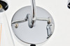 Living District LD4028W22C Serif 4 light chrome Wall Sconce