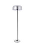 Living District LD4070F16BN Exemplar 1 light brushed nickel Floor lamp