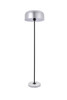 Living District LD4070F16BN Exemplar 1 light brushed nickel Floor lamp