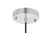 Living District LD4072D14BN Etude 1 light brushed nickel Pendant