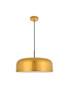 Living District LD4073D19SG Etude 1 light satin gold and black Pendant