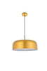 Living District LD4073D19SG Etude 1 light satin gold and black Pendant