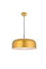 Living District LD4073D19SG Etude 1 light satin gold and black Pendant