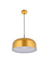 Living District LD4074D16SG Etude 1 light satin gold Pendant