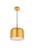 Living District LD4071D11SG Etude 1 light satin gold Pendant