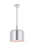 Living District LD4071D11BN Etude 1 light brushed nickel Pendant