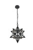 Living District LD4076D16BK Nocturne 1 light black Pendant