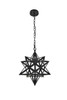 Living District LD4076D16BK Nocturne 1 light black Pendant