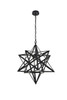 Living District LD4076D24BK Nocturne 1 light black Pendant