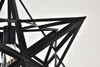 Living District LD4076D24BK Nocturne 1 light black Pendant