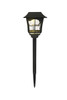 Living District LDOD3001-6PK Outdoor black LED 3000K pathway light in pack of 6