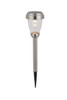 Living District LDOD3003-6PK Outdoor silver LED 3000K pathway light in pack of 6