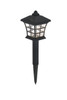 Living District LDOD3004-6PK Outdoor black LED 3000K pathway light in pack of 6