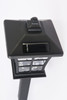 Living District LDOD3004-6PK Outdoor black LED 3000K pathway light in pack of 6