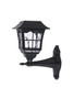 Living District LDOD3006-4PK Outdoor black LED 3000K wall light in pack of 4