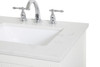 Elegant Decor VF16024WH Aubrey 24 inch Single Bathroom Vanity in White